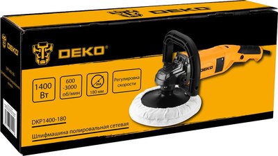 Полировальная машина Deko DKP1400-180 / 083-1049