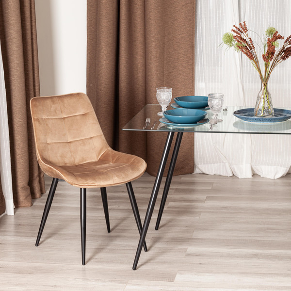 Стул Tetchair Abruzzo металл/велюр