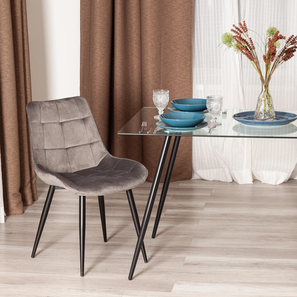 Стул Tetchair Abruzzo металл/велюр