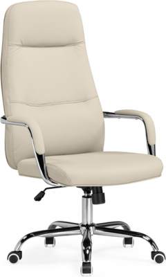 Кресло офисное Woodville Apolo (слоновая кость) - фото