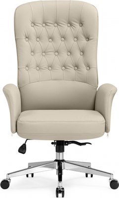 Кресло офисное Woodville Oxford (слоновая кость)