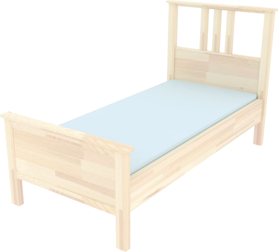 Двуспальная кровать ФанДОК 90x200 / Ф-156.03-01 - фото