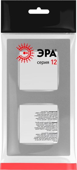 Рамка для выключателей и розеток ЭРА 12-5202-03 / Б0067712