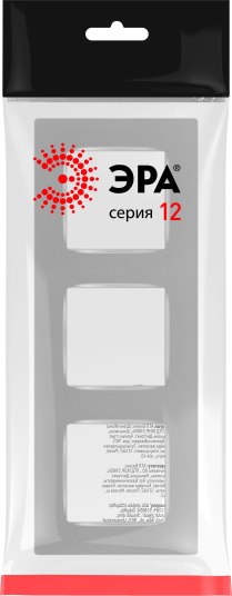 Рамка для выключателей и розеток ЭРА 12-5203-03 / Б0067788