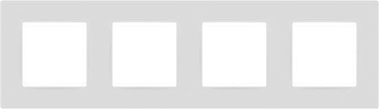 Рамка для выключателей и розеток ЭРА 12-5204-01М / Б0067764 - фото