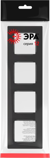 Рамка для выключателей и розеток ЭРА 12-5204-06 / Б0067718