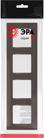 Рамка для выключателей и розеток ЭРА 12-5204-13 / Б0067739