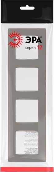 Рамка для выключателей и розеток ЭРА 12-5204-16 / Б0067774