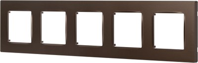 Рамка для выключателей и розеток ЭРА 12-5205-13 / Б0067793
