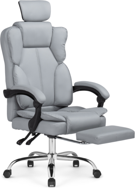 Кресло офисное Woodville Baron (светло-серый) - фото