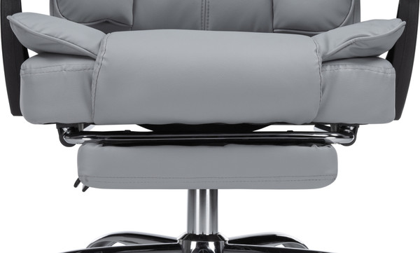 Кресло офисное Woodville Baron (светло-серый)