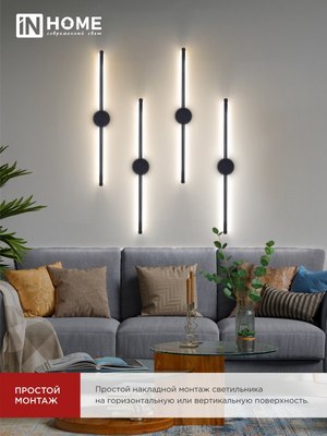 Бра INhome Estetika ART-60C-30BL / 4690612057866