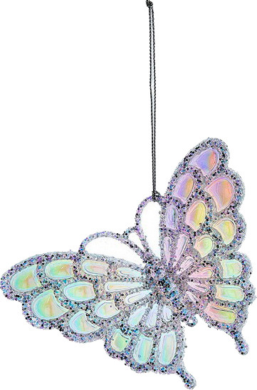 Елочная игрушка Kurt S. Adler Christmas 2024. Бабочка / T3590 - фото