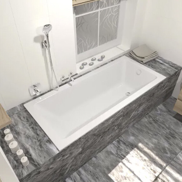 Ванна из искусственного камня Triton Сириус 180x80