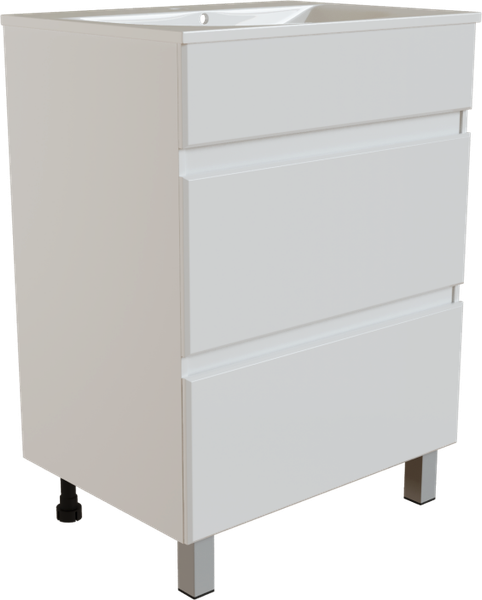 Тумба под умывальник Mixline Брикс-60 555634 - фото
