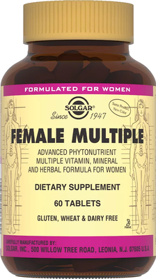 Витаминно-минеральный комплекс Solgar Мультивитаминный и минеральный комплекс для женщин - фото