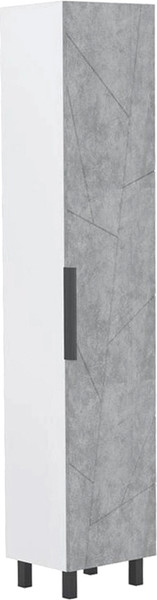 Шкаф-пенал для ванной Mixline Гранд-40 555359 (бетон) - фото