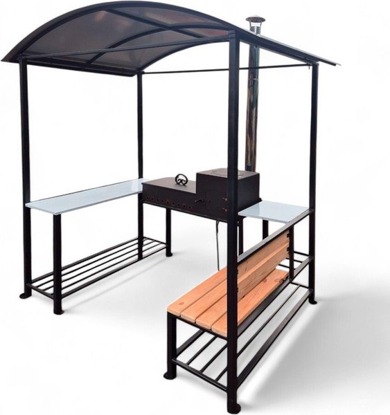 Мангал-беседка СтальСнабДизайн Total Loft (разборная)