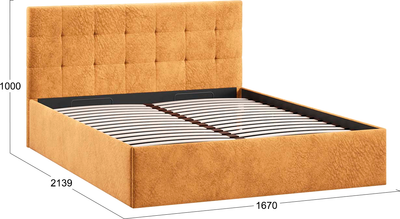 Двуспальная кровать ТриЯ Джоли Универсальная Тип 1 160x200