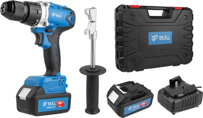 Профессиональная дрель-шуруповерт Bull SR 1802 - фото