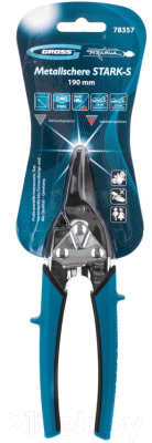 Ножницы по металлу Gross Piranha 78357