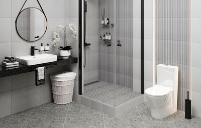 Унитаз напольный Керамин Сканди Slim МЛ 2-режим