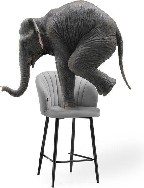 Стул барный Woodville Бэнбу полубарный