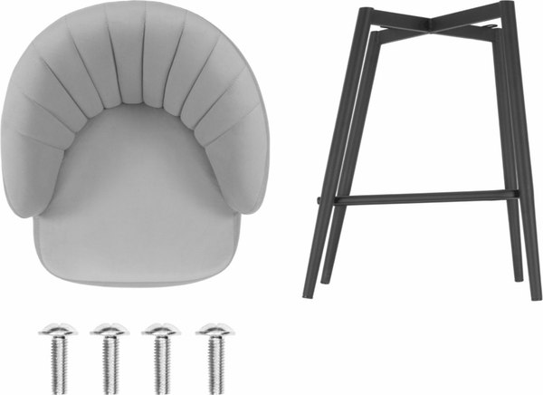 Стул барный Woodville Бэнбу полубарный