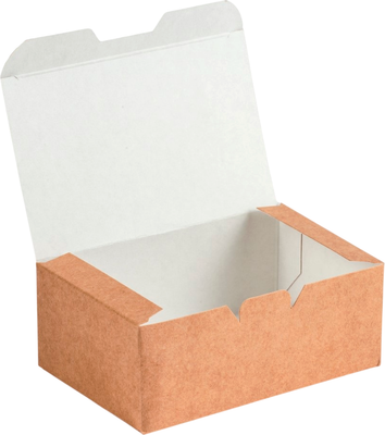 Набор коробок упаковочных для еды Паксервис Eco Fast Food Box S DoEco / 288503 - фото