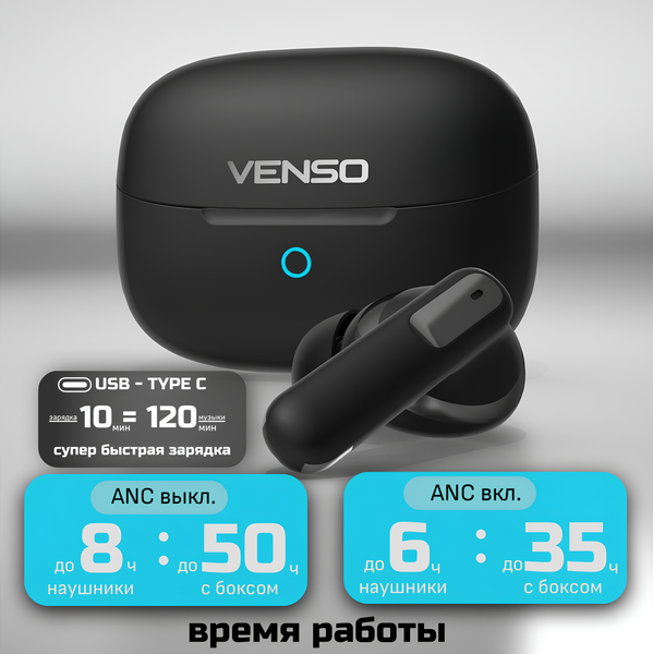 Беспроводные наушники Venso VT-709 ANC
