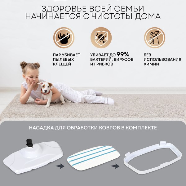 Пароочиститель PLANTA PL-SM03