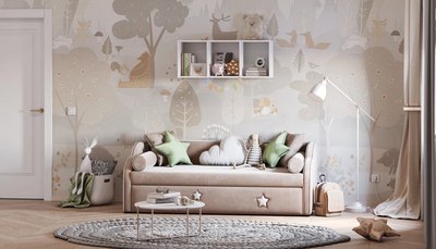 Полка Polini Kids Mirum 100 / 0002562.9