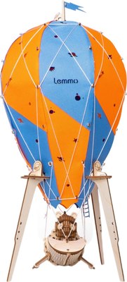 Конструктор электромеханический Lemmo Светильник. Воздушный шар. Созвездие панды / 02-26 - фото