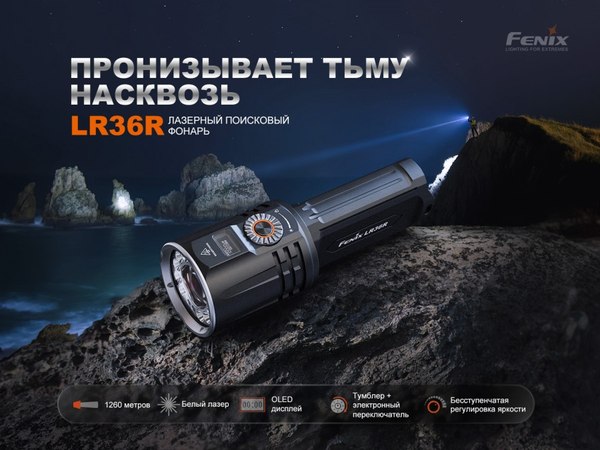 Фонарь Fenix Light LR36R