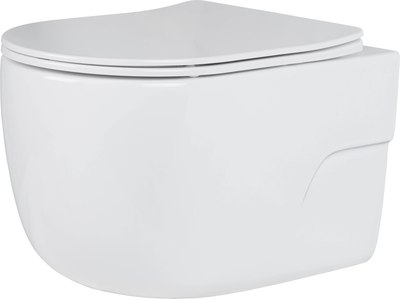 Унитаз подвесной с инсталляцией Roxen StounFix Dual Fresh 968445