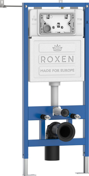 Унитаз подвесной с инсталляцией Roxen StounFix Dual Fresh 968454
