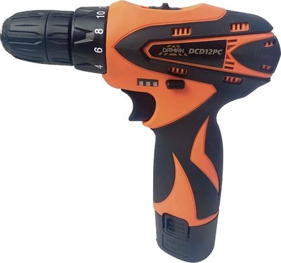 Аккумуляторная дрель-шуруповерт Daman DCD12PC - фото
