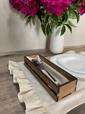 Органайзер для столовых приборов ОМурМебель с рейками