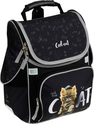 Школьный рюкзак ArtSpace Junior Cat on black / Uni_17788 - фото