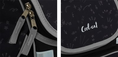 Школьный рюкзак ArtSpace Junior Cat on black / Uni_17788