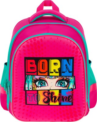 Школьный рюкзак ArtSpace School Friend Light Born to Shine / Uni_17804 - фото