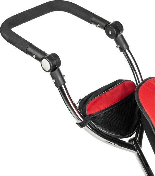 Трехколесный велосипед с ручкой NINO Двухместный