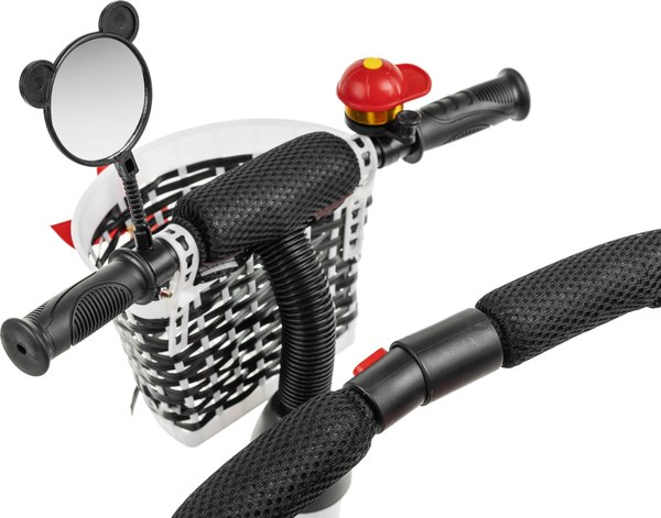 Трехколесный велосипед с ручкой NINO Двухместный