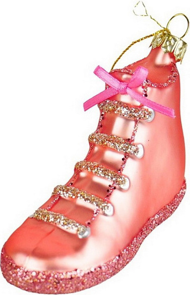 Елочная игрушка Kurt S. Adler Christmas 2024. Розовый кедик / ZCI24349_2 - фото