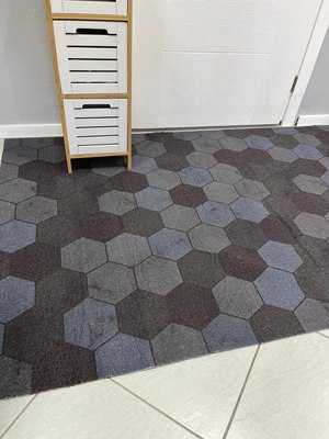 Коврик грязезащитный Евроковрик № 150 140x120