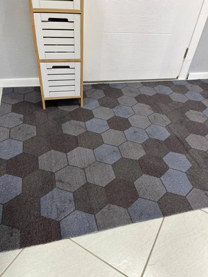 Коврик грязезащитный Евроковрик № 150 150x120