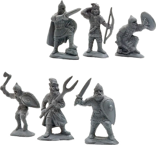 Набор фигурок игровых Форма Дружинники / С-235-Ф - фото