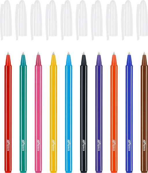 Набор шариковых ручек ArtSpace Рисунки. Lovely animals / BP10_22298