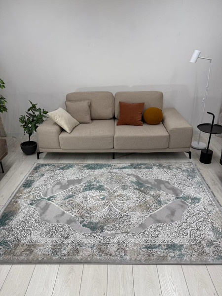 Ковер Radjab Carpet Афина Прямоугольник 9017A / 12920RK