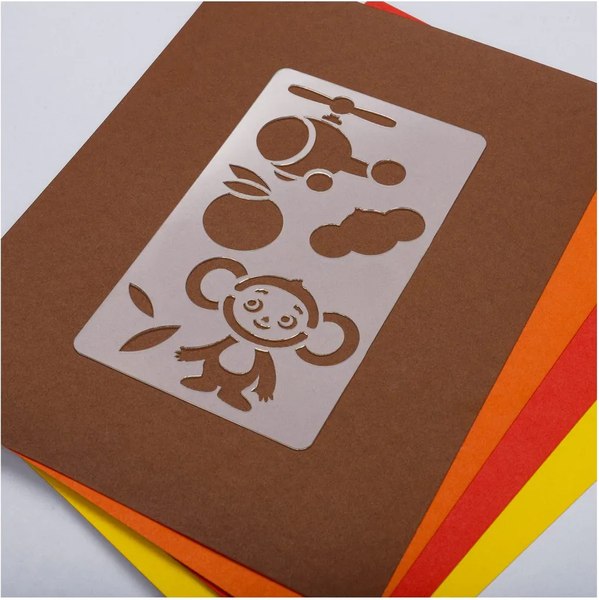 Трафарет Мульти-пульти Чебурашка / ТРЧБ_53020